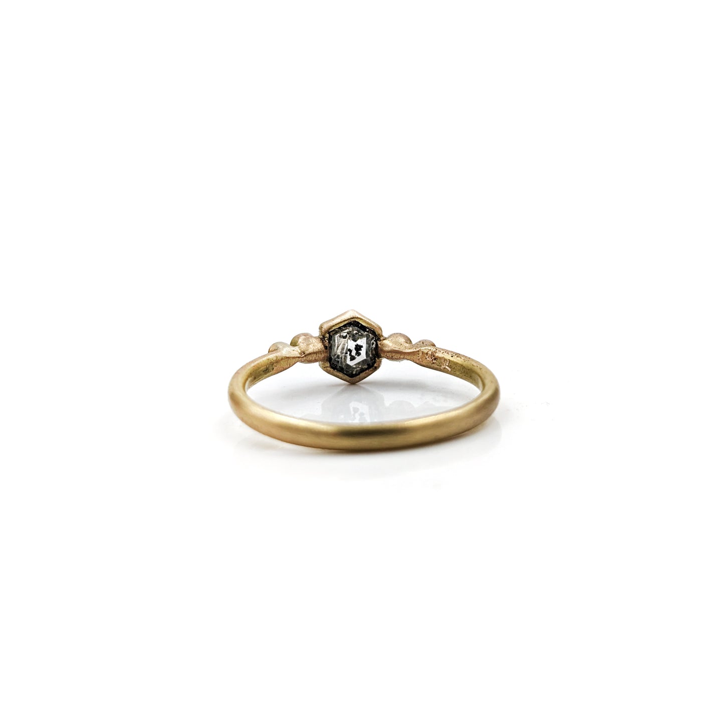 Salt & Pepper Hex Ring