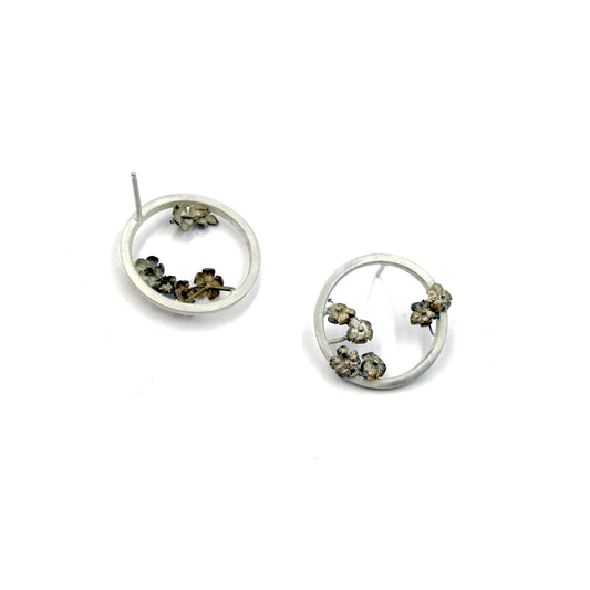 Elderberry Ring Studs